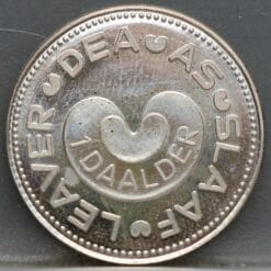 Penning 1 Daalder 1982 Leaver Dea As Slaaf - Friesland - zilver