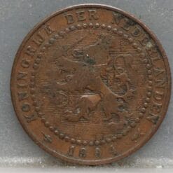 1 Cent 1904 Wilhelmina