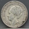 25 cent 1928 – kwartje 1928 Wilhelmina - netjes!