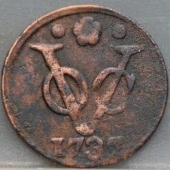 Duit Holland VOC 1737