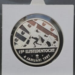 Alternative view of Penning 15e ELFSTEDENTOCHT 4 JANUARI 1997  - zilver