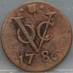 Duit Utrecht VOC 1786