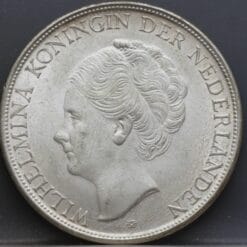 2 1/2 gulden 1943 D - 2 1/2 gulden 1943 D Wilhelmina - mooi!