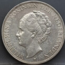 2 1/2 gulden 1929 - 2 1/2 gulden 1929 Wilhelmina - erg mooi!