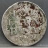 2 stuiver 1763 Holland - dubbele wapenstuiver 1763 Holland